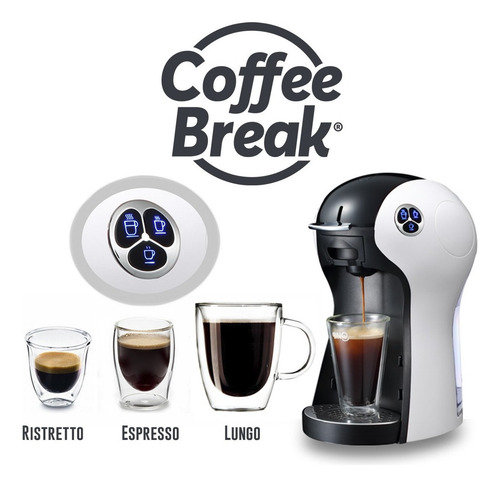 Cafetera Coffee Break Cn-ka Dolce Gusto Color Negro Negro