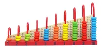 Comprar Juguete Didáctico Ábaco Montessori De Matemáticas De Madera