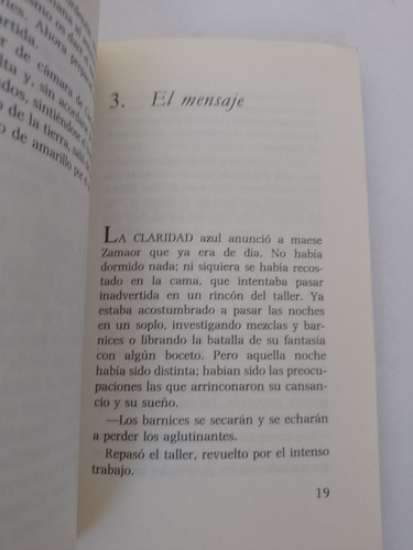 Libro El Mensaje De Maese Zamaor. Usado (e16) 19 Edicion (Usado)