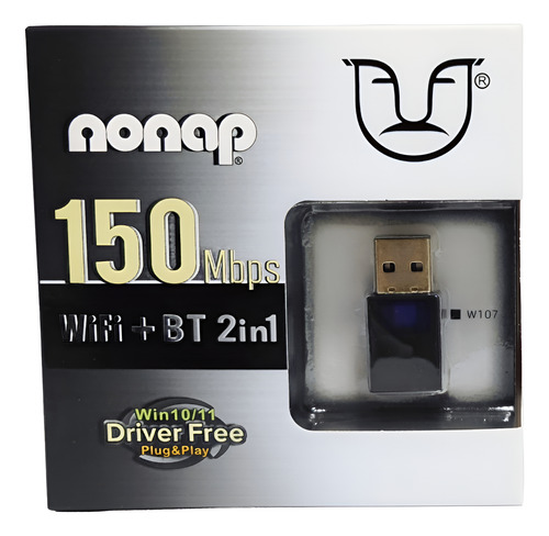 Adaptador Red Wifi N Usb Inalambrico 150 + Bluetoooth 4.0