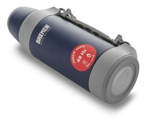 Imagen 4 de 8 de Termo Botella Termica Bremen 1.2l Acero Inox Hasta 48hs 7133