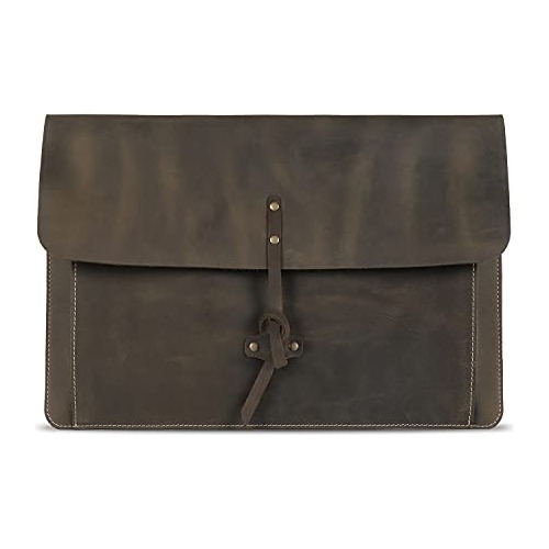 Funda Para Laptop, Londo Real Grain Leather Funda Para Macbo