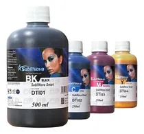 Comprar 500ml Black 3x250ml Color Tinta Sublimatica Sublinova Inktec
