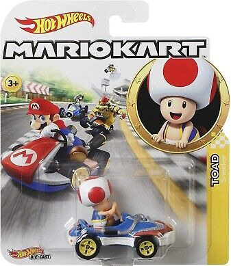 Hotwheels Mariokart - Karting Toad Sneeker - Metal - Mattel