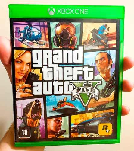 Jogo Original GTA 5 Apenas o Disco 1 Xbox 360