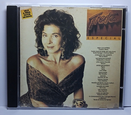 Tieta Especial Cd Original Nacional 1994 Raridade 