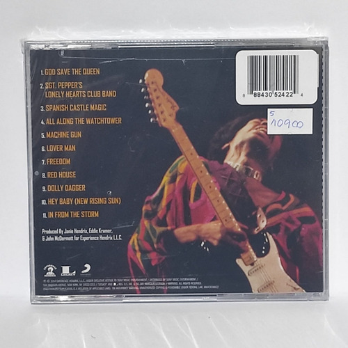 Jimi Hendrix Blue Wild Angel Jimi Hendrix Live Cd