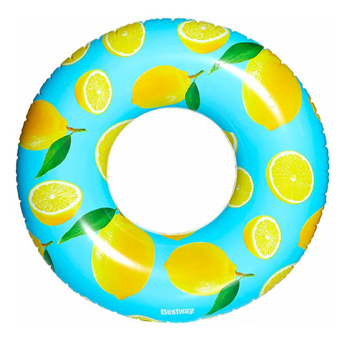 Flotador Inflable Aro Limon Tropical 119cm Bestway 36229