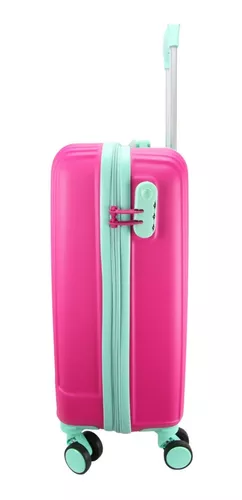 Mala de Viagem Bordo Infantil 360 Barbie Mattel Senha Luxcel