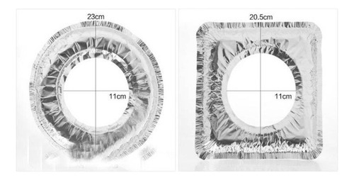 Almohadilla De Limpieza De Papel De Aluminio De 30 Piezas, C