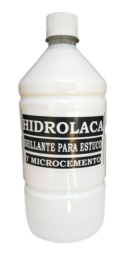 Hidrolaca Brillante P/estuco Y Microcemento X 1 Lt.