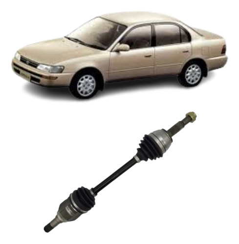 Semieje Derecho Toyota Corolla Año 1992 A 2001