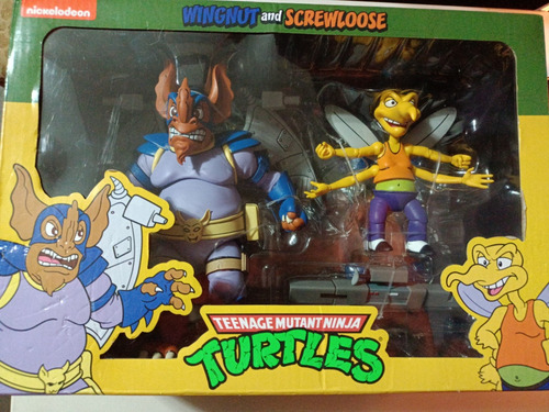 Wingnut And Screwloose Teenage Mutant Ninja Turtles (Usado)
