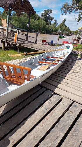 Imagen 5 de 17 de Bote De Remo Par Con Timonel