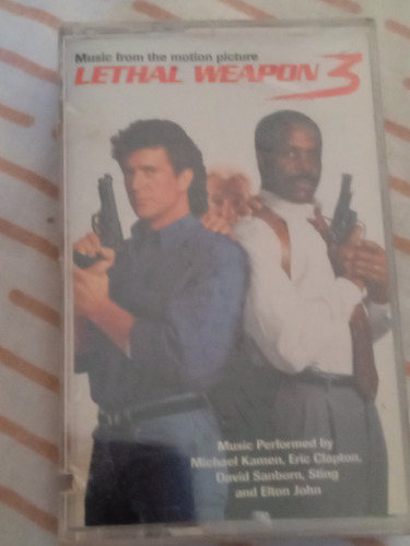 Lethal Weapon 3 - Soundtrack. Cassette Importado 