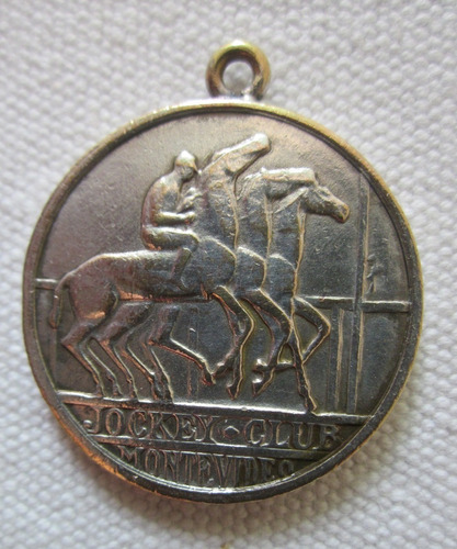 Antigua Medalla Jockey Club Montevideo 1984