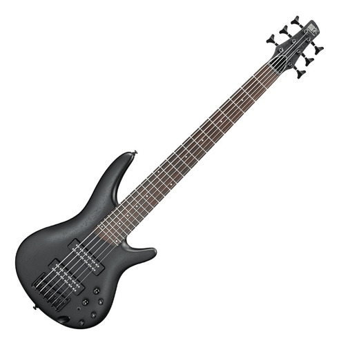 Bajo Activo Ibanez SR306eb Negro Mate De 6 Cuerdas