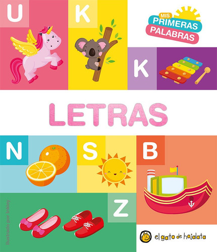 Libro Infantil Letras - Mis Primeras Palabras - Aprendizaje