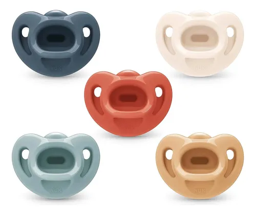 Nuk Comfy Orthodontic Pacifiers, 0-6 Meses, Colección Atempo
