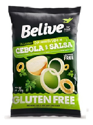 Snacks Belive Sabor Cebola E Salsa 35g