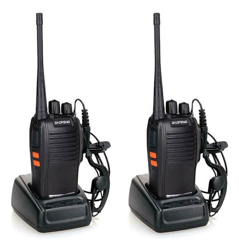 Radios Bidireccionales 2 Pares Walkie Talkie 3-5km Bf-777s