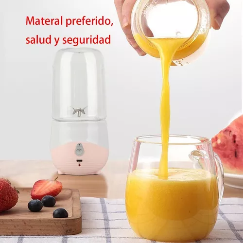 Licuadora Portatil Batidora Smoothies Vaso Manual Pequena Turmix Juicer  Salud