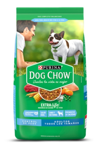 Dog Chow Control De Peso 17 Kg