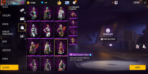 Conta De Ff Disponível