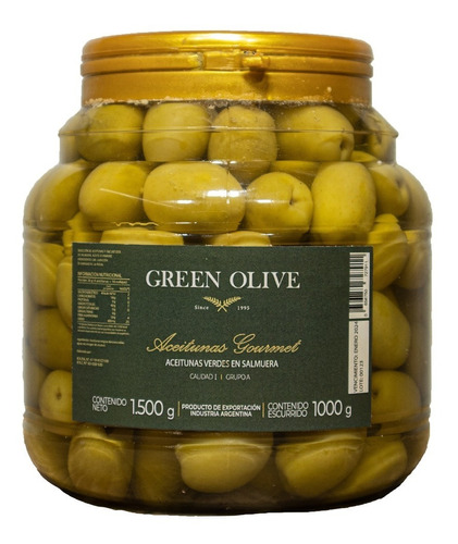 Aceitunas Verdes 00 X1kg Esc.