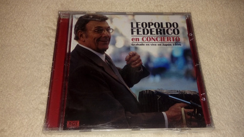 Leopoldo Federico - En Concierto En Vivo En Japón 1996 Cd 