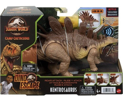 Jurassic World Dino Escape Roar Attack Kentrosaurus
