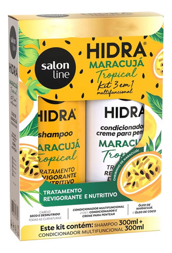 Salon Line Hidra Maracuya Kit Shampoo + Acondicionador