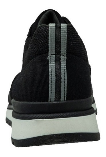 Imagen 3 de 6 de Calzado Ten-pac Choclo Casual Henko Color Negro