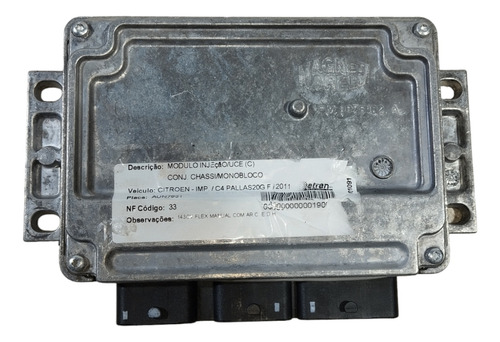 Modulo Injeção 2.0 Flex Citroen Peugeot C4 207 2005 A 2011