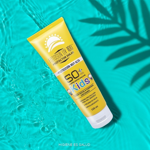 Protector Solar Daclaf Crema Niño Fps 50+ 125 Ml