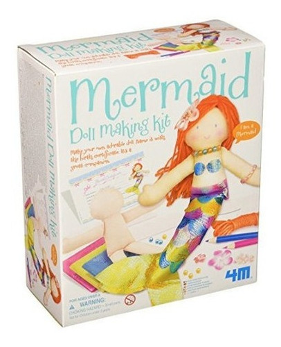 Kit De Fabricación De Muñecas Mermaid 4m