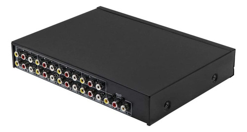 8 1 Salida 3 Rca Av Audio Video Splitter Amplificador C...