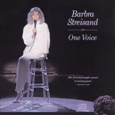 Cd Barbra Streisand One Voice First Concert In 20 Years