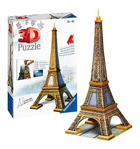 Ravensburger Torre Eiffel Juego De Construcción En 3d De 216