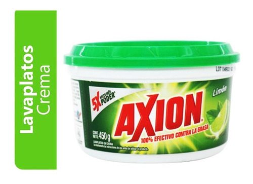 Axion Lavaplatos En Crema  Limon 450gr
