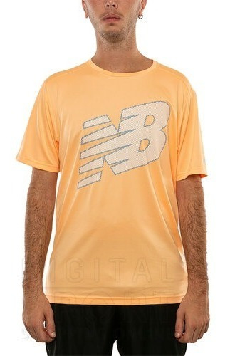 Remera New Balance Printed  Accelerate Mt03204lmo Hombre