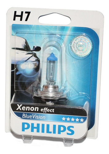 Lampara Philips H7 12v.55v.px26d     Blue Vision