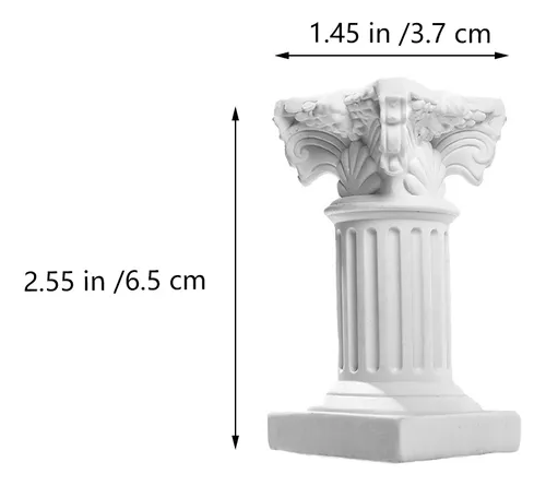 Roman Statue Roman Column Decorate 8 Pcs
