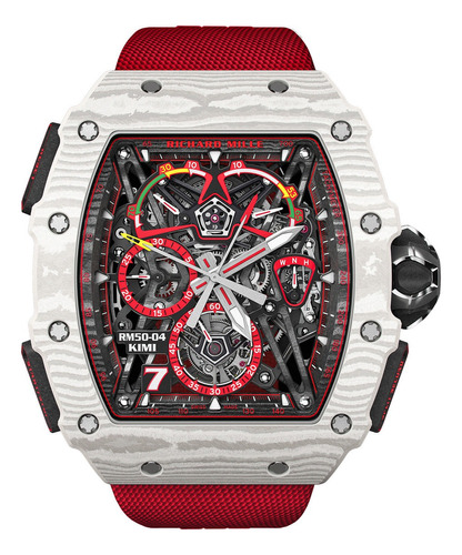 Reloj De Lujo Richard Mille Color Rojo