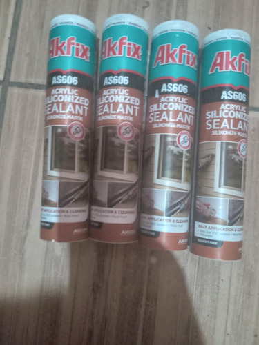 Akfix As606 Siliconized Sealant 