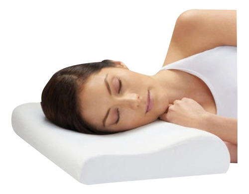 Almohada Memory Foam Almohada Ortopedica Cervical Color Blanco