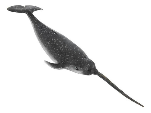 I Figura De Plástico Narval Animal Marino Modelo Figura