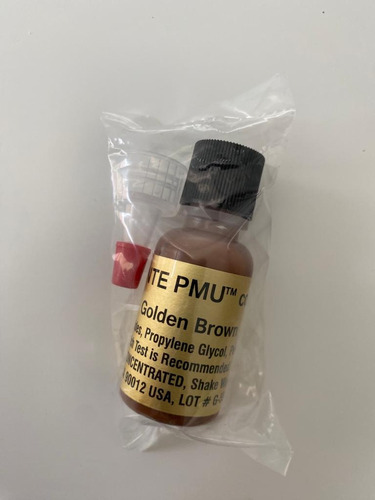 Tinta Para Micropigmentación Golden Brown Marca Kp 1pz 15ml