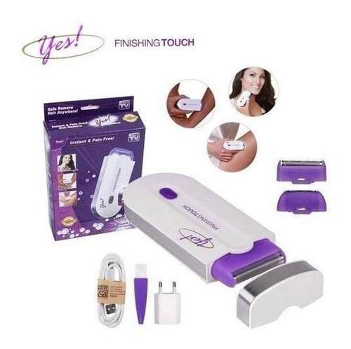 YES Depilador Finishing Touch de 12V branco