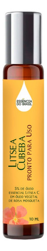 Óleo De Litsea 10ml Roll On- Com Rosa Mosqueta - Pronto Uso